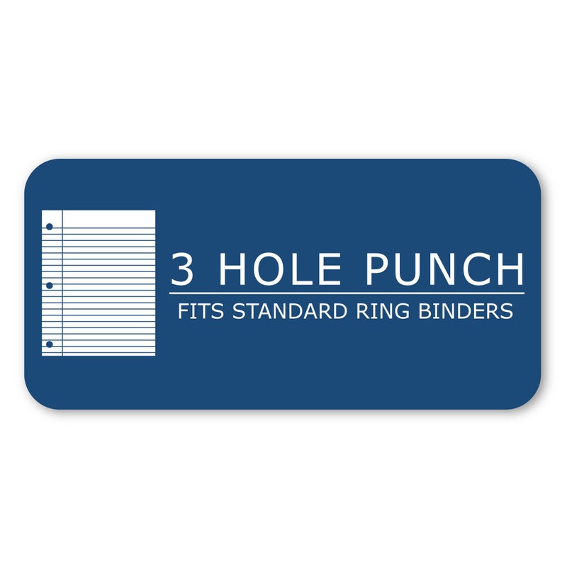 Roaring Spring Pack of Graph Ruled Paper Pads, 6 Pads Per Pack 3-hole punched, 80 Sheets (81256) - Image 5